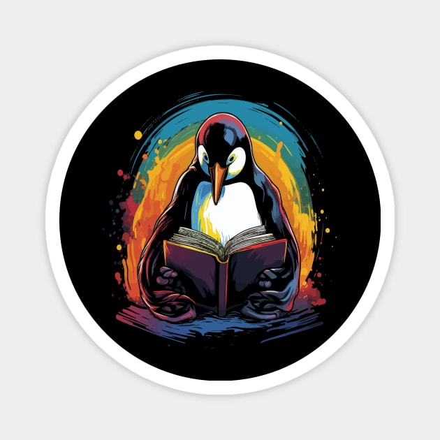 Penguin Reads Book Magnet by JH Mart